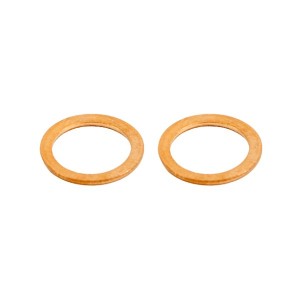 Coppia rondelle in rame M10...